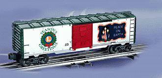 Lionel 6-26790 Xmas Lighted Boxcar O-Scale