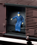 Lionel 6-29823 #3484 PENNSYLVANIA OPERATING BOXCAR PWC O SCALE NEW