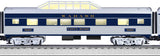 Lionel 6-35223 WABASH THE BLUE BIRD PASSENGER Vista Dome Car O SCALE NEW