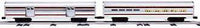 Lionel 6-39151  Canadian Pacific CP Aluminum Streamlined Passenger Car 2-Pack PWC