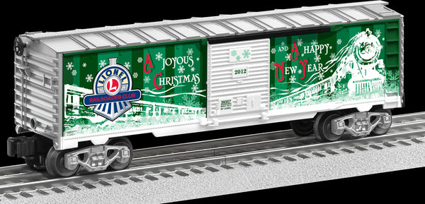 Lionel 6-39357 2016 LRRC Christmas Boxcar- LIMITED O-scale