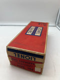 LIONEL POSTWAR 3424 BLUE WABASH BOXCAR OPERATING BRAKEMAN W/ FIGURE O SCALE Used as is Excellent Damaged Box