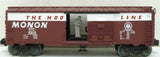 Lionel 6-9218 Monon Operating Boxcar Mail Delivery Car O Scale SZ