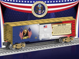 Lionel 6-25930 JOHN ADAMS BOXCAR AB O SCALE NEW