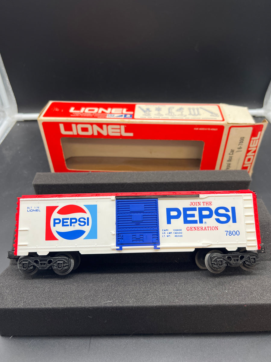 O gauge store Pepsi train