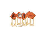 Lionel 6-32902 CONSTRUCTION ZONE SIGNS O SCALE NEW