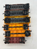 SET OF 6 UNION PACIFIC UP FREIGHT CARS HO SCALE Used Excellent AS IS No Box