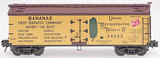 Atlas 6727-2 O 40' Wood Refrigerator Car Fruit Dispatch Co. O SCALE NEW