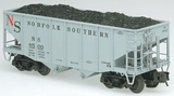 Atlas 6759-1 Steam Era Classics Norfolk Southern NS Fishbelly Hopper 3 RL  O SCALE Used Excellent