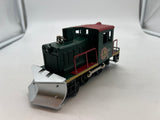 Lionel 6-28427 Christmas Snowplow O SCALE Like New Damaged Box
