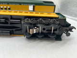 MTH Premier 20-4130 Chicago & North Western 2-Car 70' Madison Comb/Din Passenger Set - CNW O SCALE Used Excellent as is