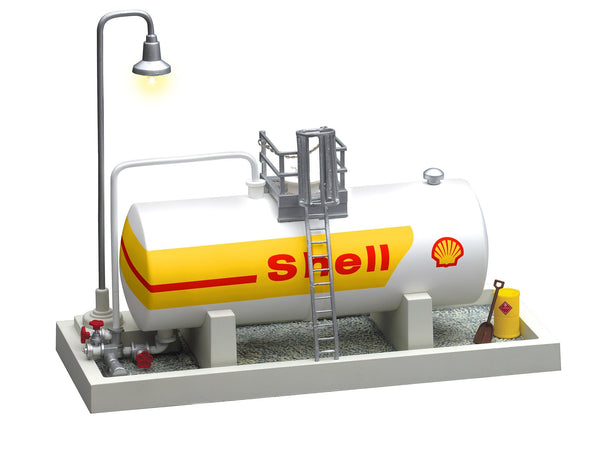 Lionel 6-83241 Shell Oil Storage Tank w/ Light O Scale Damaged Box