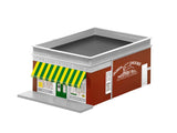 Lionel 6-84481 JOHN DEERE GENERAL STORE BUILDING O SCALE NEW
