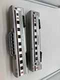 K-Line k-4618c Candian Pacific CP Aluminum Pass Cars 15" 2-Pack Streamlighted O SCALE Like New