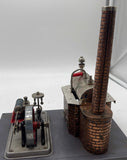 Wilesco Steam boiler & engine toy model made in Germany vintage Collectable AS IS Used Excellent No Box
