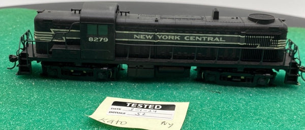 HO Scale Bargain Engine  13: Kato New York Central diesel engine  8279 HO SCALE USED