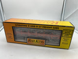 MTH Railking 30-79588 Bessemer & Lake Erie Operating Log Dump Car O SCALE NEW