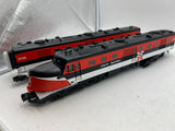 MTH 20-2671-1, 20-2671-3 New Haven NH Diesel Engine Set (Set of 2) DL-109, DL-110 Both Powered Proto Sounds 2.0  O Scale Like New