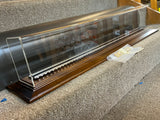 Lionel 6-14136 display case with dark wooden base Century Club II Exclusive NYC Niagara 38 Inch case O SCALE NEW