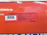 Lionel 6-11300 PENNSYLVANIA #6479 2-10-4 TEXAS LEGACY STEAM LOCOMOTIVE O SCALE Like New