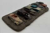 Junkyard Car scenery row of cars HO SCALE Used Excellent No Box