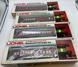 Lionel 6-9554, 6-9555, 6-9556, 6-9558 Chicago & Alton Passenger Car Set (Set of 4) O Scale NEW