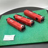 HO Scale Bargain Engine 24: Lifelike Canadian Pacific diesel set 1 pow 2 NP HO Scale Used Good