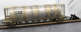 Atlas 6333-1 FRISCO ACF 6 Bay Cylindrical Hopper BIG O Rolling Stock 81015 WEATHERED AS IS WEATHERED AS IS Like New