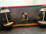 Lionel  6-6449 Wendy's Old Fashioned Hamburgers Red /Yellow caboose 027 O SCALE Used Excellent Damaged Box