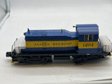MTH Railking 30-20600-1 Alaska SW-1 Switcher Diesel Engine - Alaska #1204 With Proto-Sound 3.0. O SCALE Like New