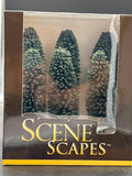 Bachmann SceneScapes 32005 5" - 6" Cedar Trees Scenery (6 pack) HO Scale NEW