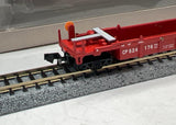 Walthers 932-8056 CANADIAN PACIFIC Stand-Alone Well Car Action Red N Scale Like New