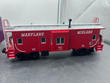MTH Premier 20-91196 Maryland Midland Bay Window Caboose O Scale NEW