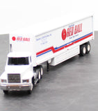 Penjoy 9457 Red Ball tractor Trailer 1/64 SCALE NEW
