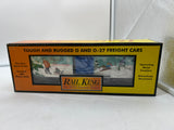 MTH Railking 30-74725 Season's Greetings Box Car O Scale NEW
