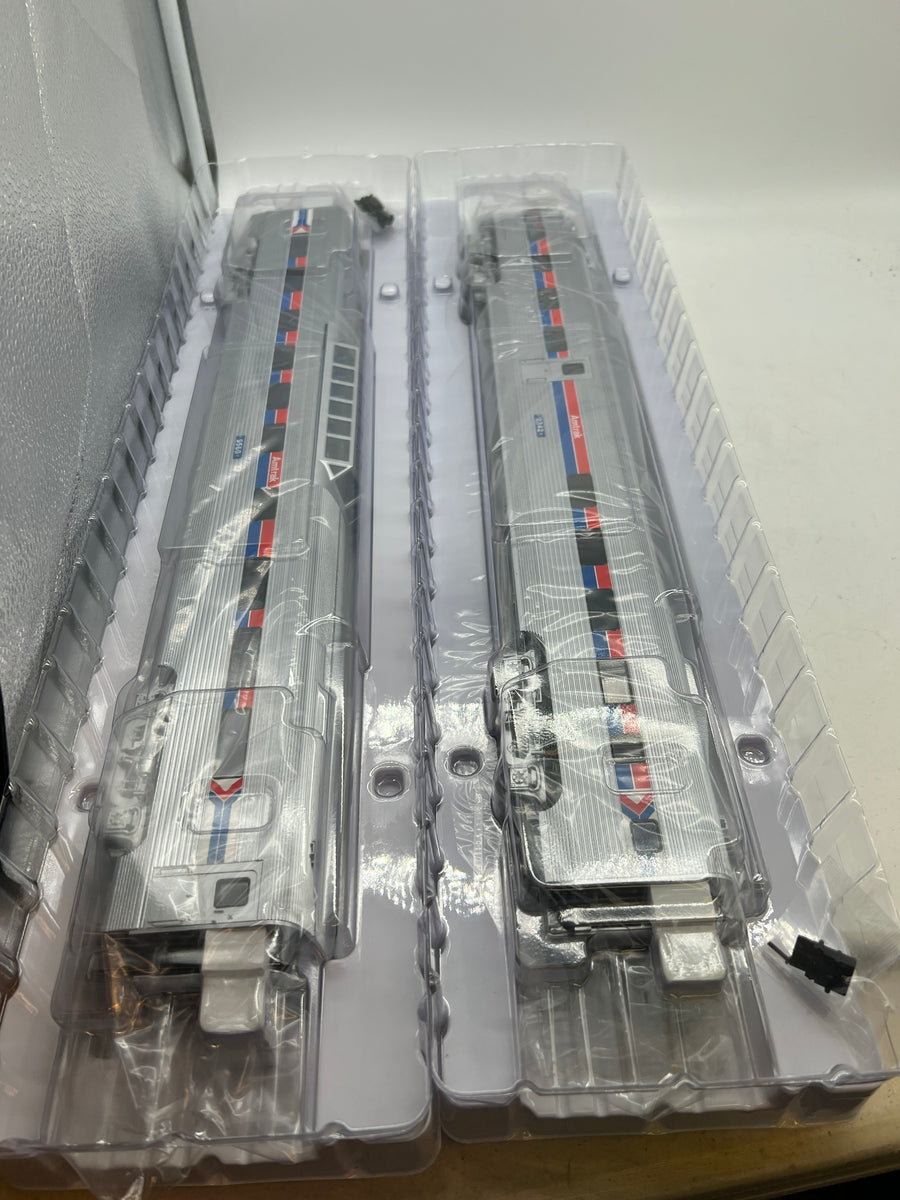 Voiture Voyageurs Con-Cor Amtrak 4806 - HO, échelle 1/87, Inox, Occasion