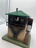 Lionel 6-14201 Burning Switch Tower O SCALE Used Excellent Damaged Box
