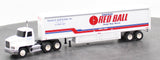 Penjoy 9457 Red Ball tractor Trailer 1/64 SCALE NEW