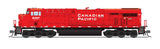 Broadway Limited 8614 CANADIAN PACIFIC CP GE ES44AC CP 9357 Action Red DCC with Paragon4 Sound N SCALE NEW