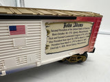 Lionel 6-25930 JOHN ADAMS BOXCAR AB O SCALE NEW