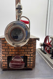 Wilesco Steam boiler & engine toy model made in Germany vintage Collectable AS IS Used Excellent No Box
