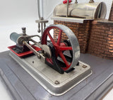 Wilesco Steam boiler & engine toy model made in Germany vintage Collectable AS IS Used Excellent No Box