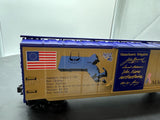 K-Line k761-7606 Spirit of '76 Massachusetts State Boxcar O SCALE Like New