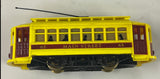 HO Scale Bargain Engine 43 Main St Trolley Used Good