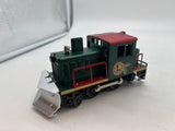 Lionel 6-28427 Christmas Snowplow O SCALE Like New Damaged Box