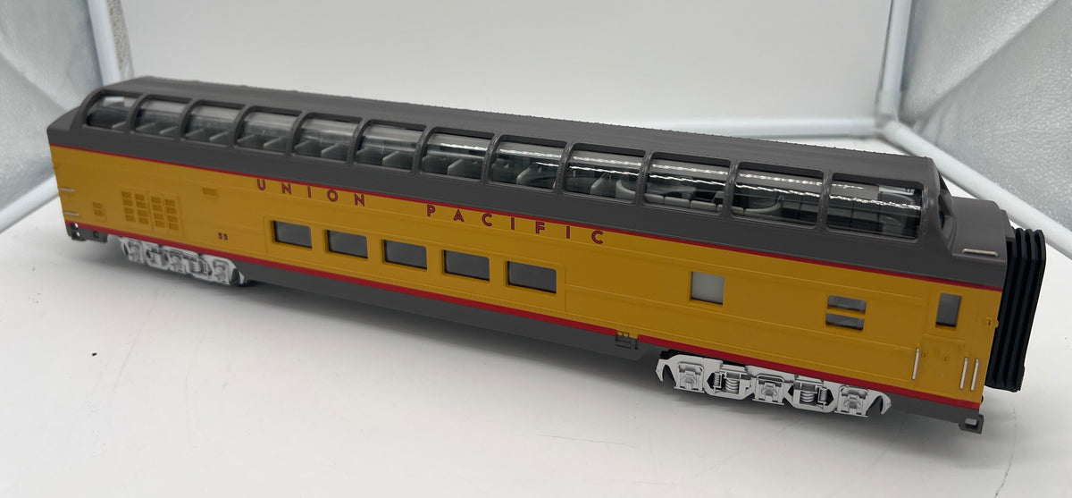 MTH Premier 20-6753 Union Pacific UP 70' ABS Full Length Vista Dome Pa