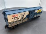 MTH Railking 30-74776 CSX Box Car with Blinking LEDs O SCALE NEW