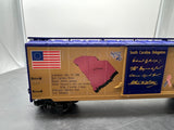 K-Line k761-7608 Spirit of 76 South Carolina State BoxcarO SCALE Like New