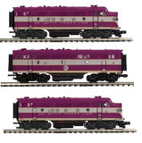 MTH 20-21584-1 Atlantic Coast Line ACL F-3A, 20-21584-3 Non Powered B and 20-21585-4 Non powered A (Set of 3) O Scale NEW