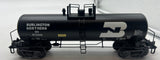 K-Line k-90014  Burlington Northern BN Unibody Single Dome Tank Car #875046 O SCALE Like New